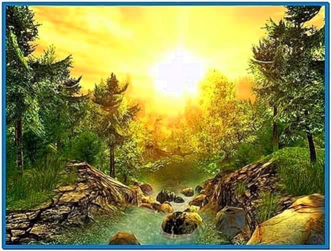3d animated nature screensavers - Download free