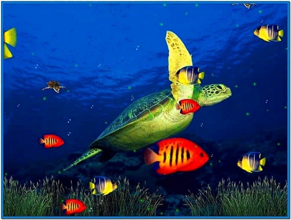 3d fish aquarium screensaver windows 7 free download