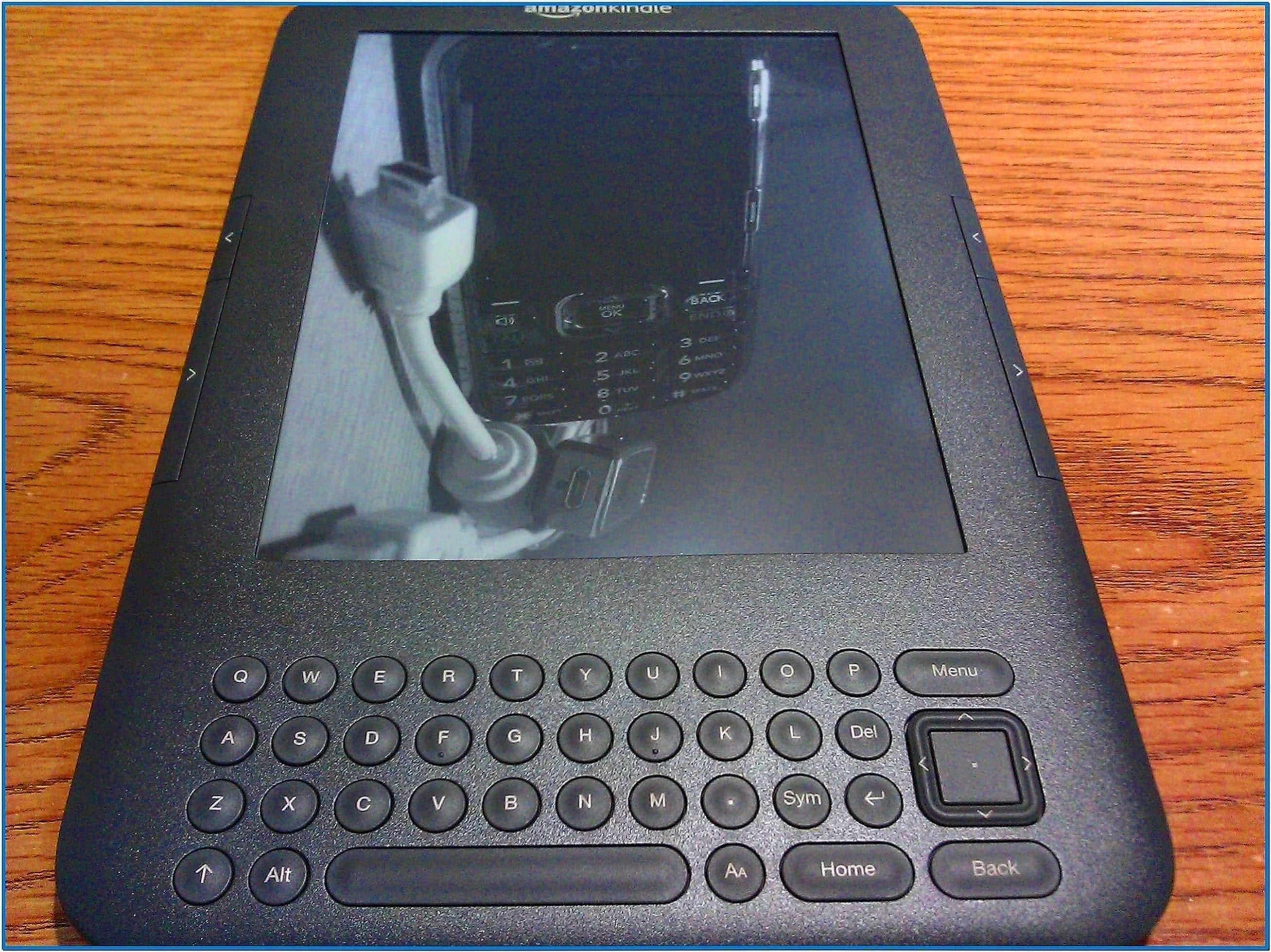 Amazon kindle 3 screensaver hack