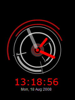 Animated clock screensavers for mobile - Download free