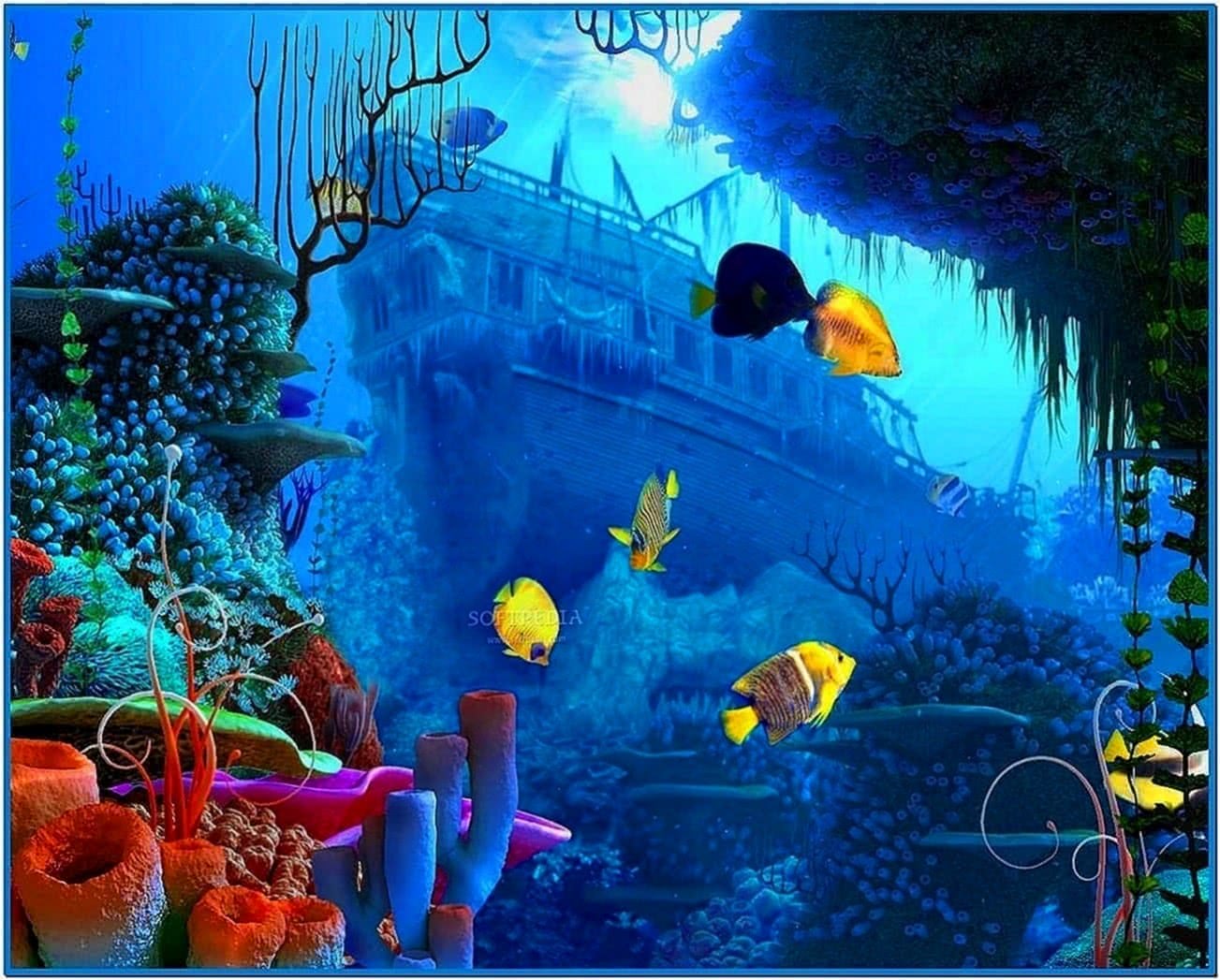 marine aquarium 3d screensaver free download