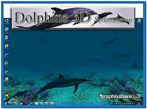 Moving Dolphin Screensavers Free