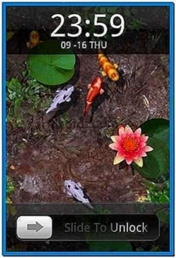 Koi fish pond 3d screensaver download free for Koi pond screensaver