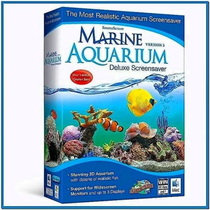 marine aquarium screensaver update for mac
