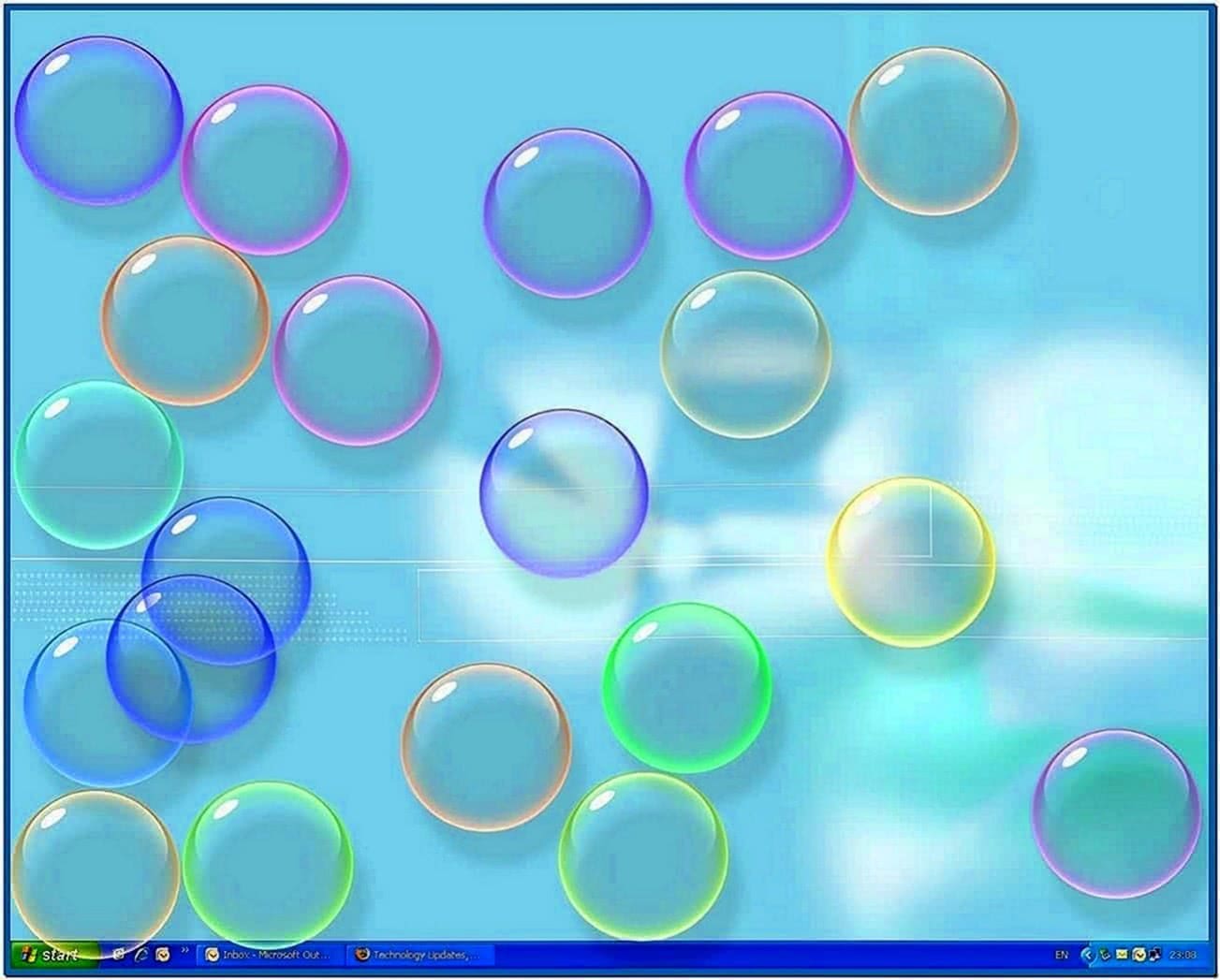 Windows 7 Screensavers Bubbles