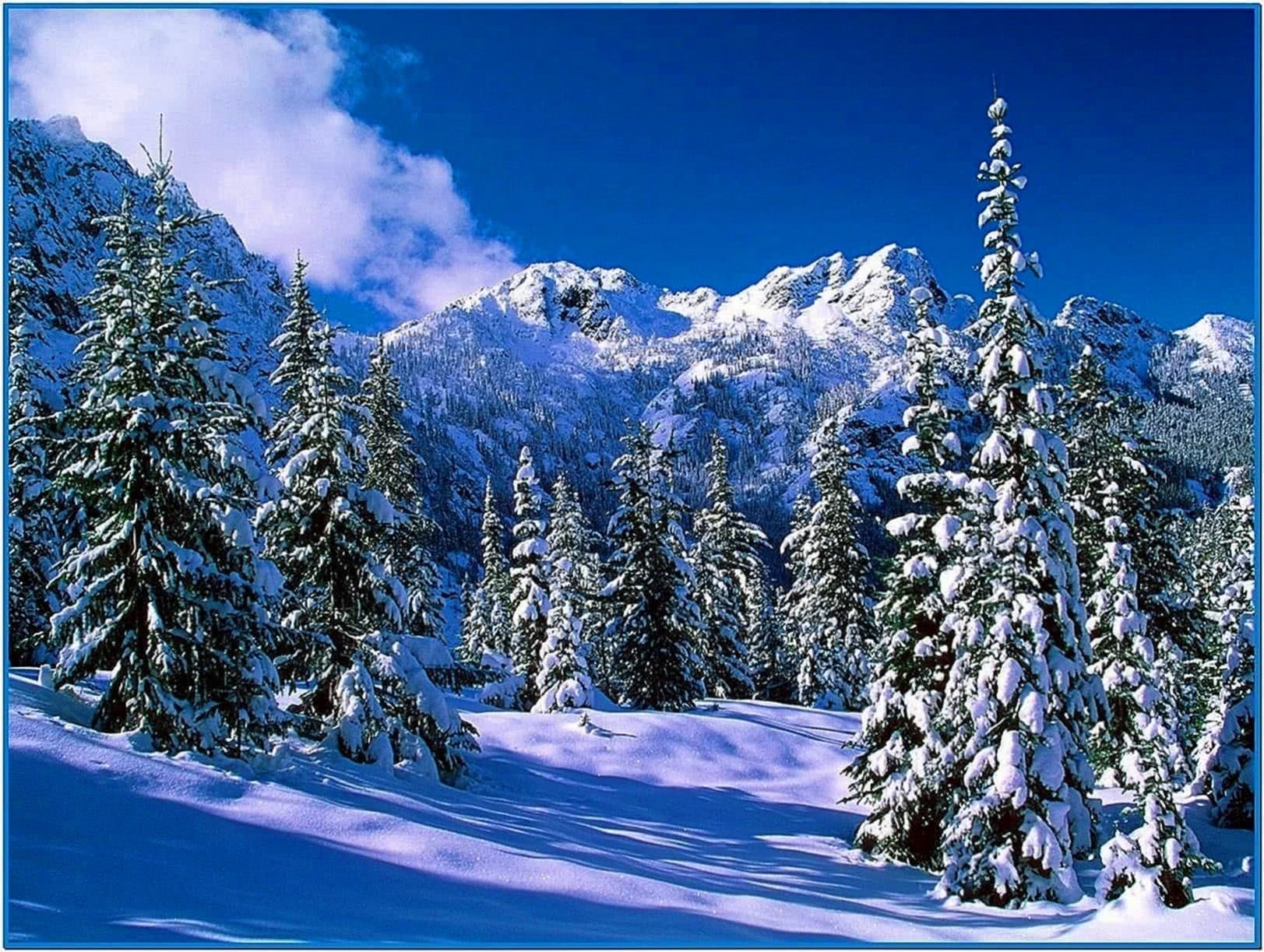 Winter screensaver images - Download free