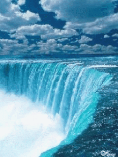240x320 Niagara Falls Screensaver Wallpaper
