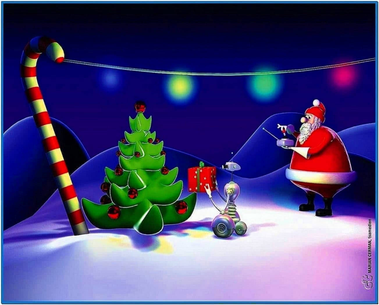3D Animated Christmas Screensavers and Wallpaper