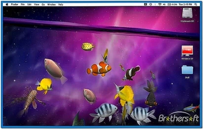 3D Aquarium Screensaver Apple