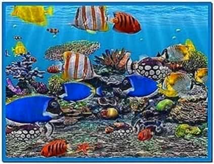 3D Aquarium Screensaver Windows XP