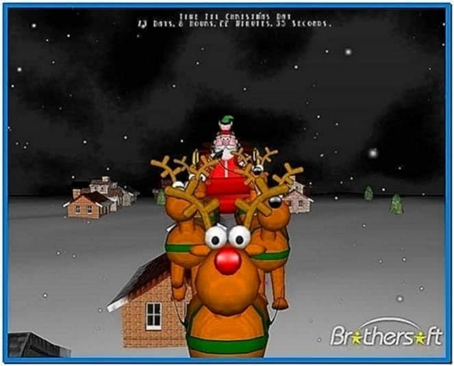 3D Christmas Screensavers Mac