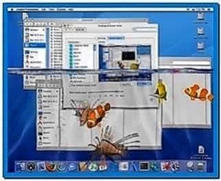 3D Desktop Aquarium Screensaver Mac OS X