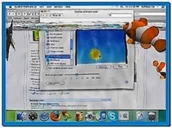 3D Desktop Aquarium Screensaver Mac OS X