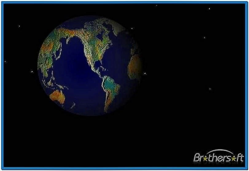 3D Earth Screensaver 1.0