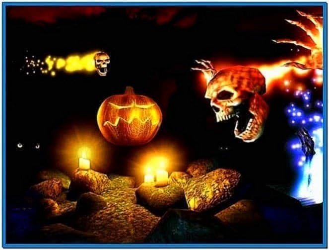 3D Halloween Screensavers With Sound