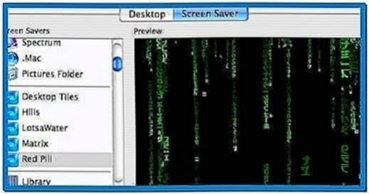 3D Matrix Screensaver Mac