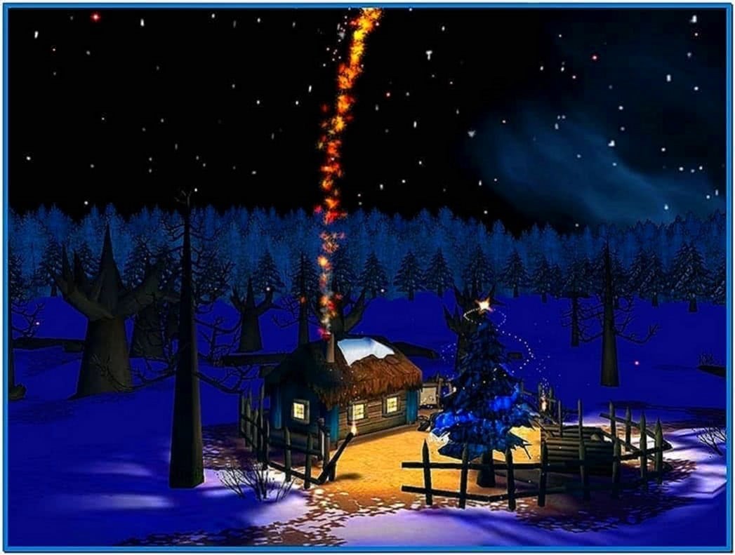 3D Merry Christmas Screensaver
