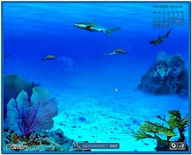3D Saltwater Fish Tank Screensaver