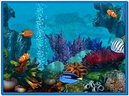 3D Screensavers Living Marine Aquarium