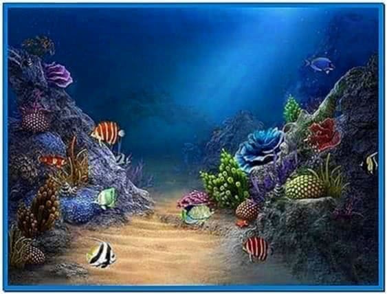 3D Sea Aquarium Screensaver 1.0 Full