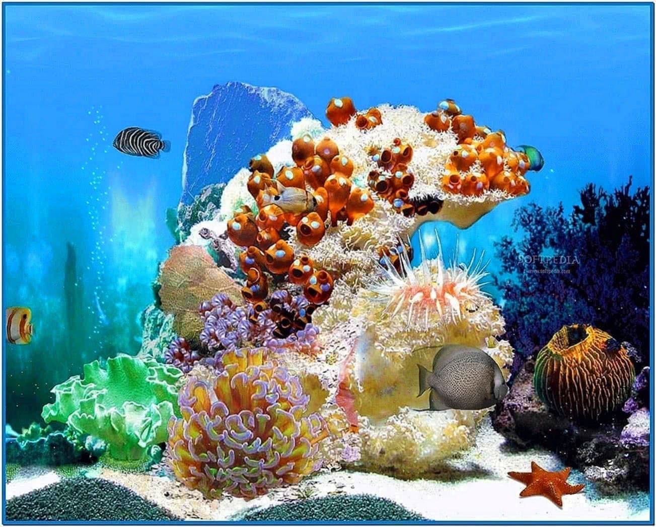 3D Sea Aquarium Screensaver Full Version Extra Fish