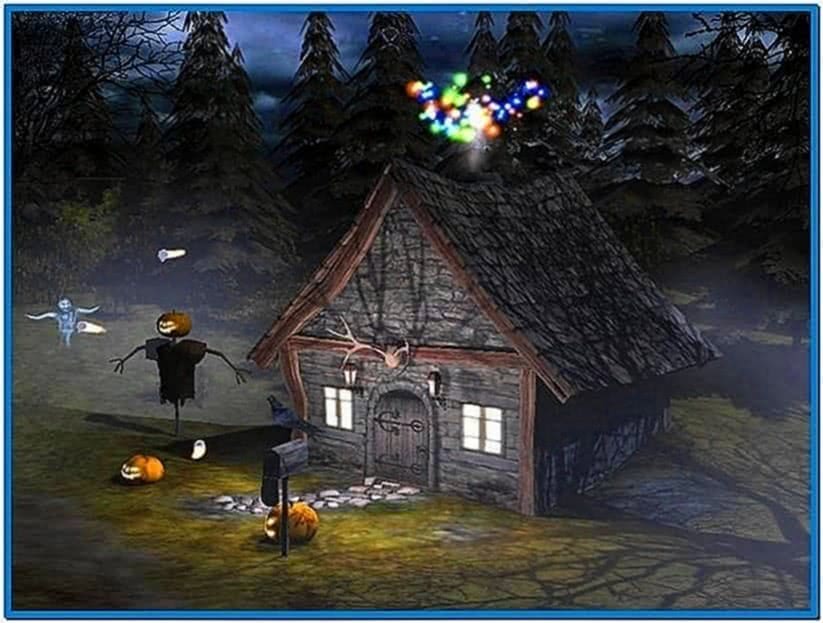 3D Spooky Halloween Screensaver Full