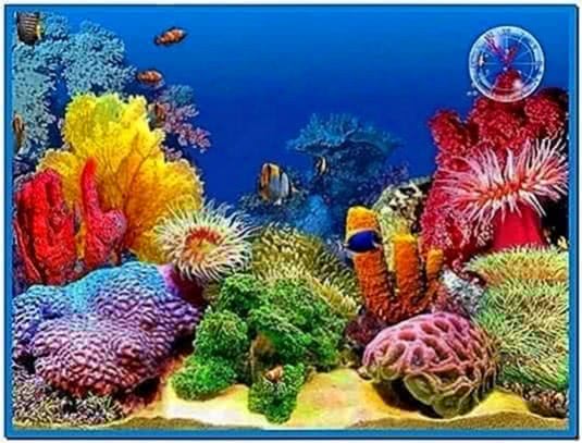 3D Tropical Aquarium Screensaver