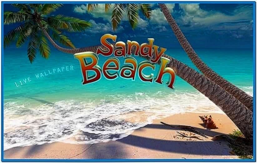 3planesoft Sandy Beach 3D Screensaver