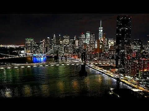 New York Skyline at Night Screensaver HD