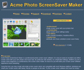 Acme Photo Screensaver Maker Code