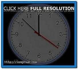 Analog Clock Screensaver Software