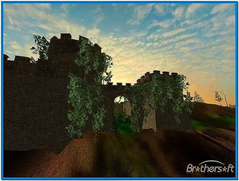 Ancient Castle 3D Screensaver 1.0
