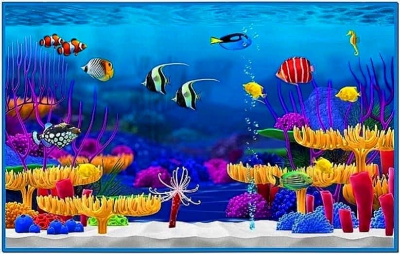 Animated Fish Tank Screensaver Mac