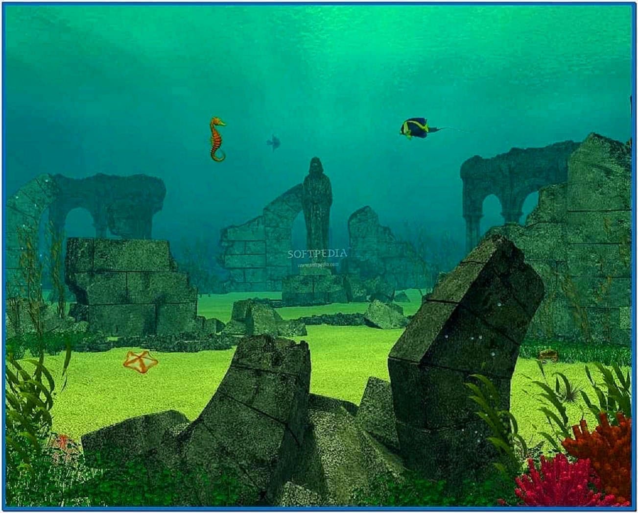 Animated Underwater Screensaver