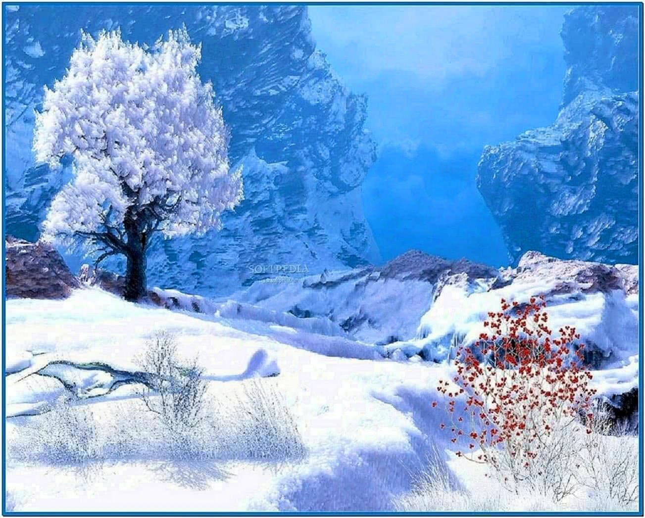 Animated Winter Screensaver - Download-Screensavers.biz