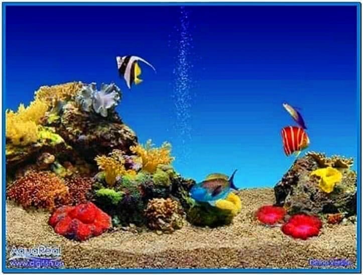 Aquareal 3D Sea Aquarium Screensaver