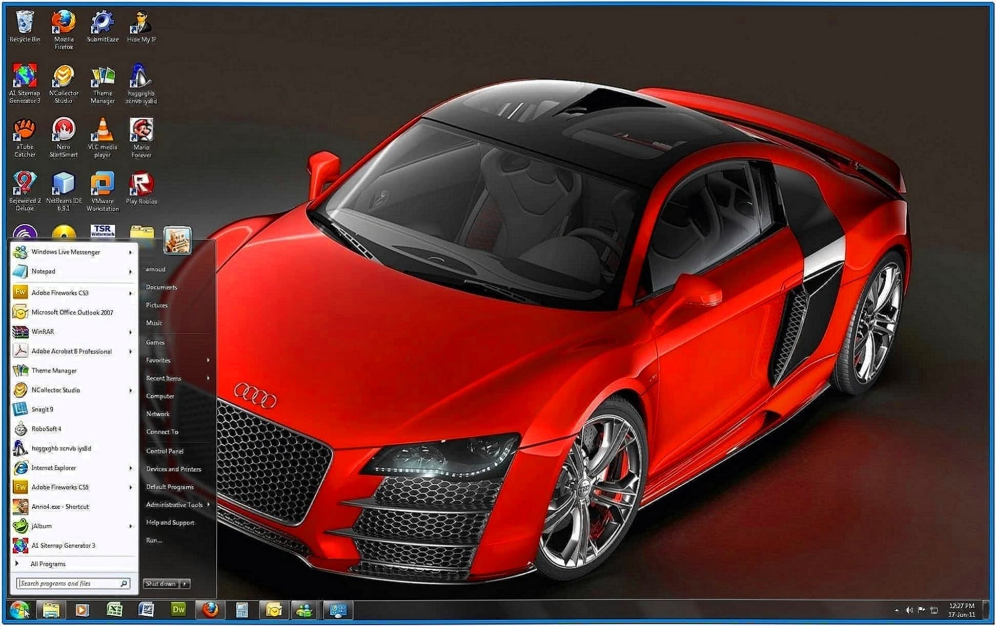 Audi R8 Screensaver Windows 7