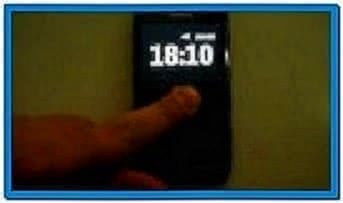 Big Clock Screensaver Nokia E72