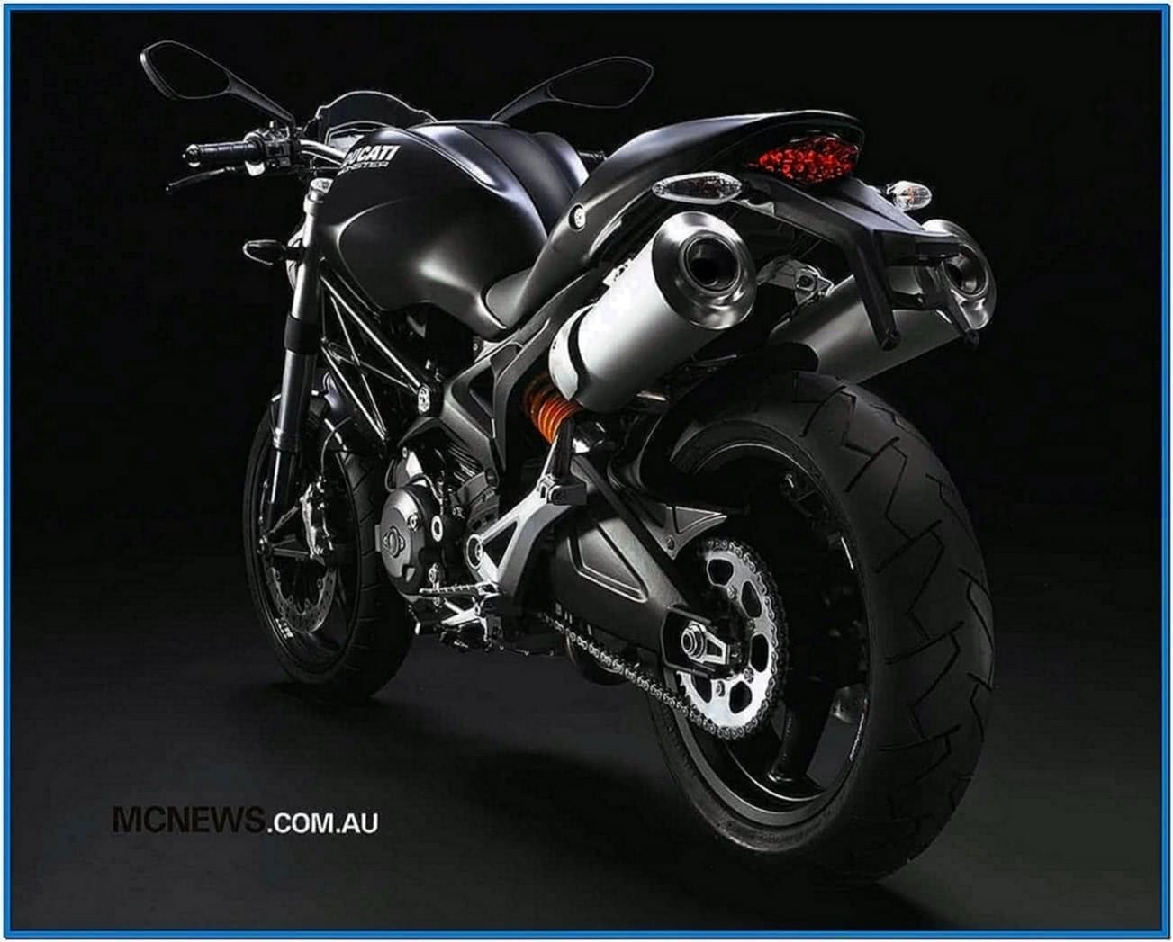 Black Ducati Screensaver