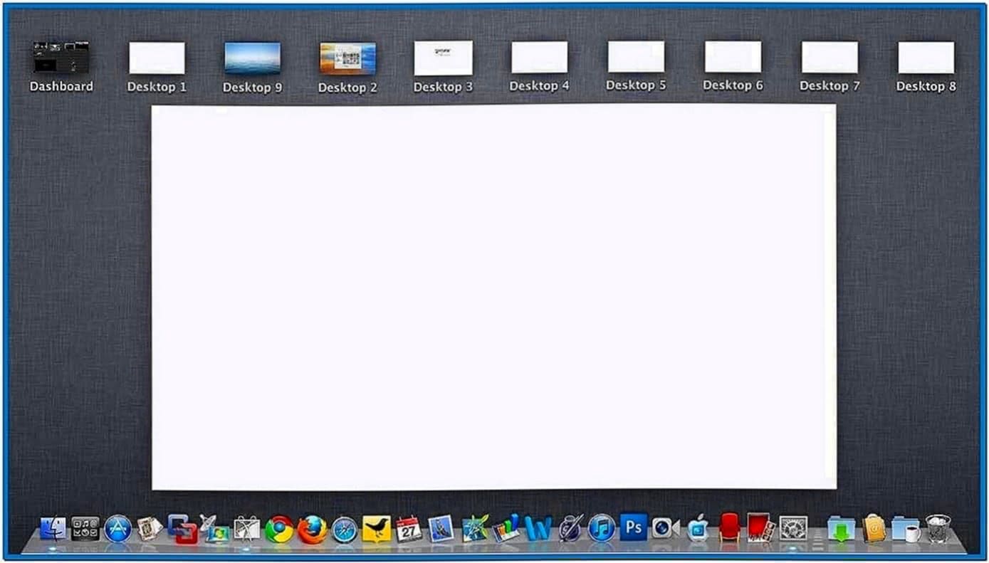 Blank Screensaver Mac OS X Lion