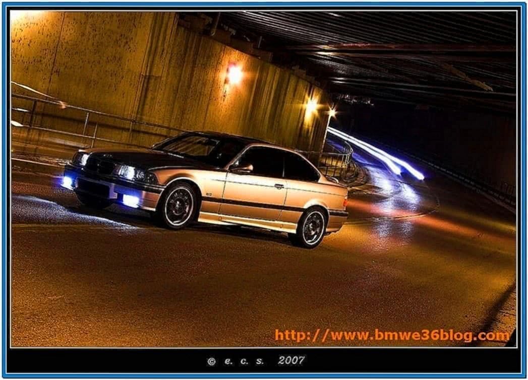 BMW E36 M3 Screensaver