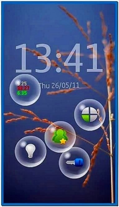 Bubbles Screensaver Nokia N8