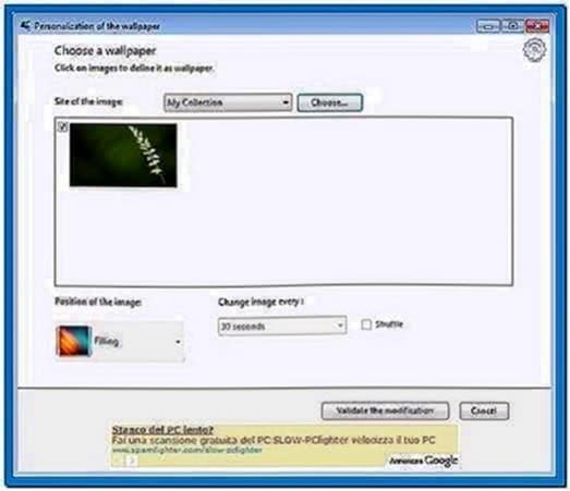 Cambiare Screensaver Windows 7 Starter