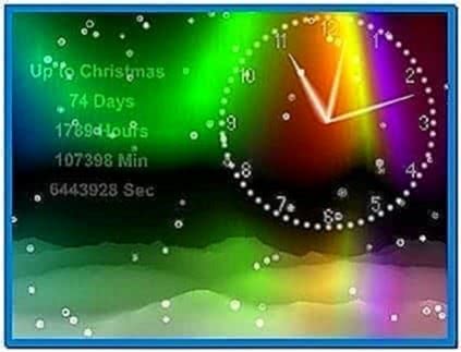 Christmas Countdown Clock Screensaver