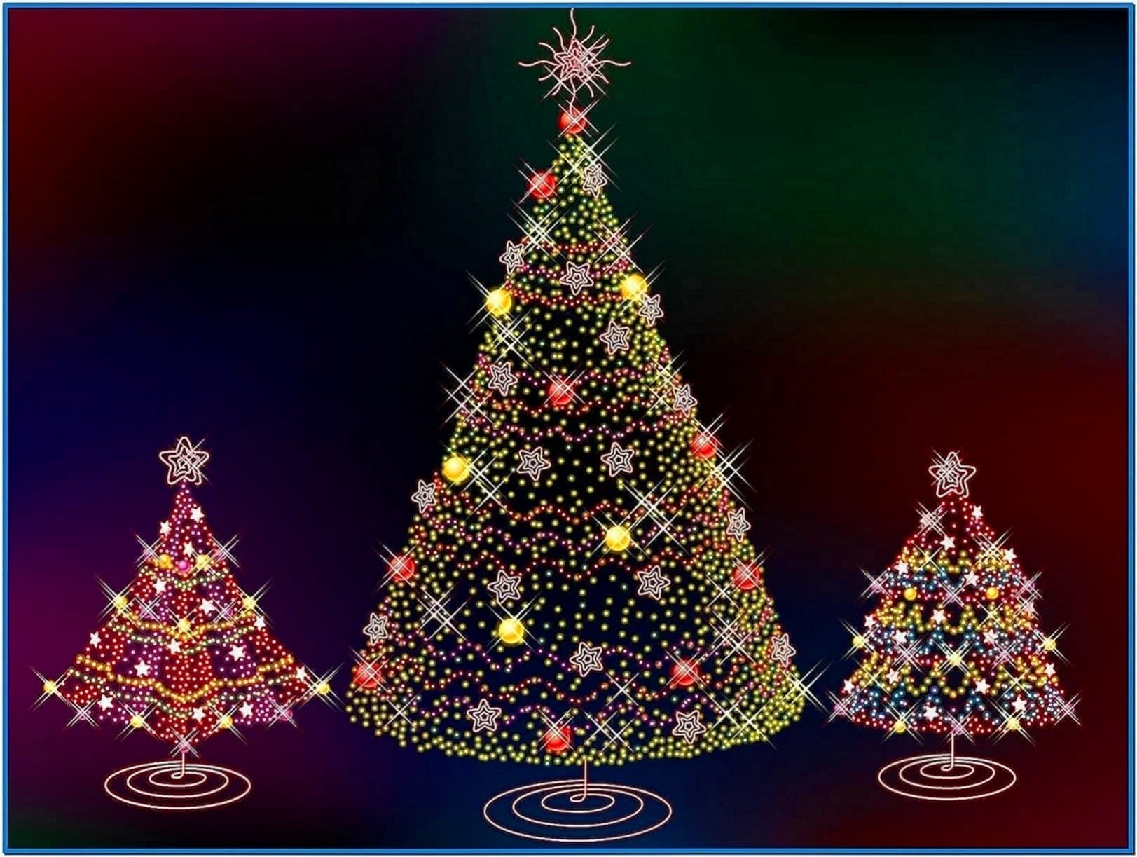 Christmas Tree Lights Screensaver