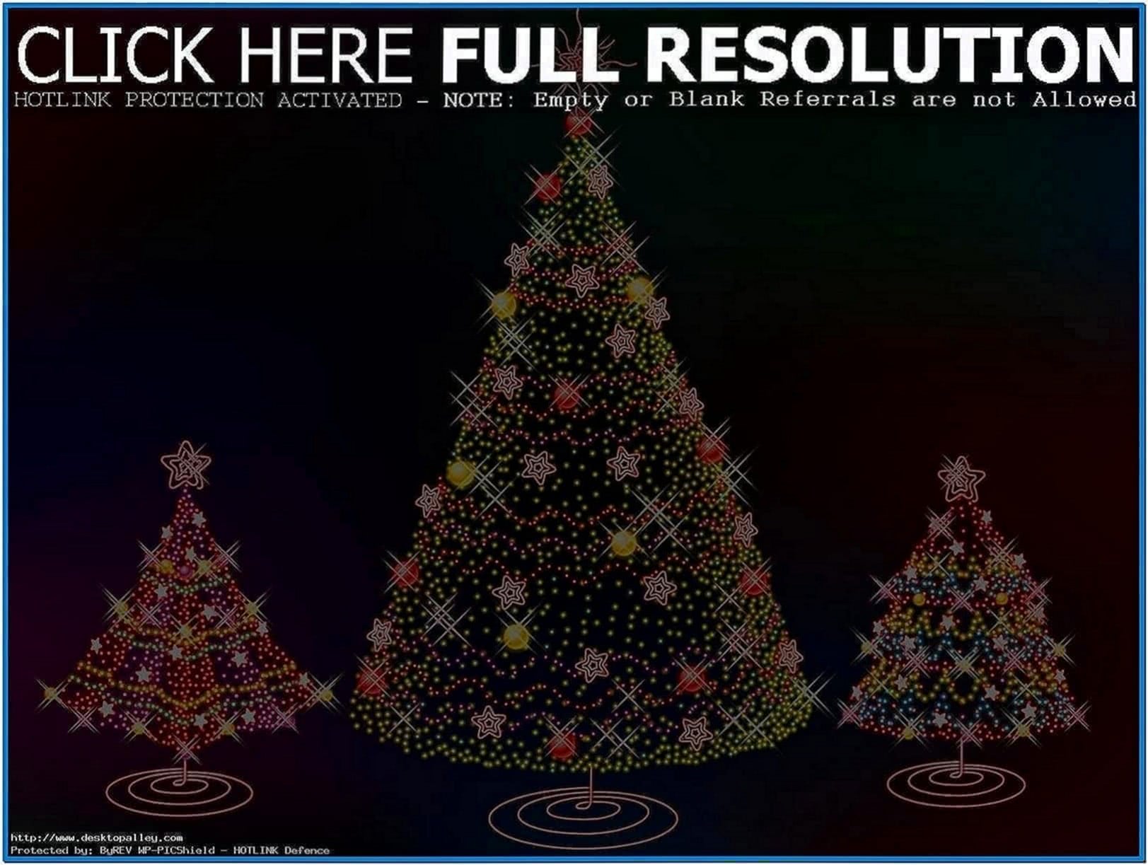 Christmas Tree Screensavers Wallpaper