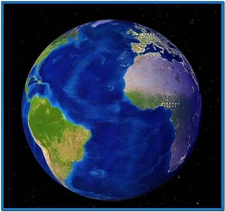 Cities of Earth  3D  Screensaver  Download Screensavers  biz