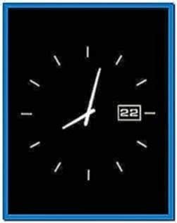 Clock Screensaver for Mobile Nokia 6300