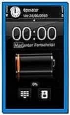 Clock Screensaver for Nokia 5233