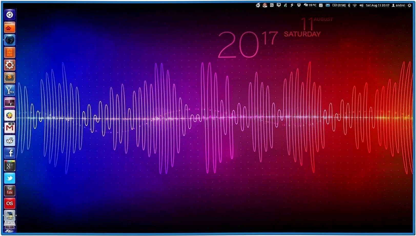 Clock Screensaver Ubuntu 12.04
